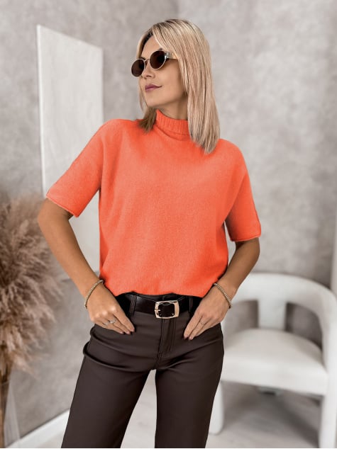 SWETER ASLAN KORALOWY