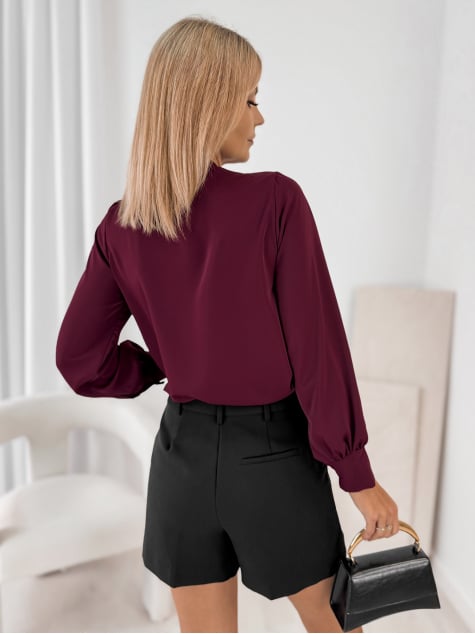 KOSZULA ROSEMERE BORDOWA