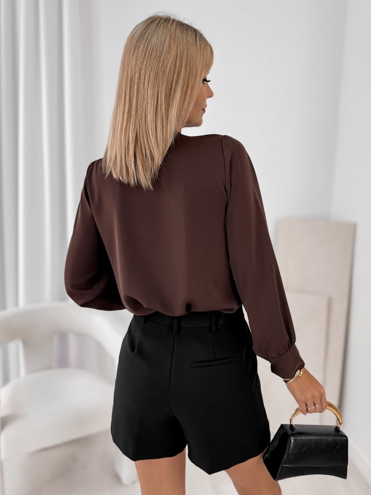 KOSZULA ROSEMERE BRĄZOWA