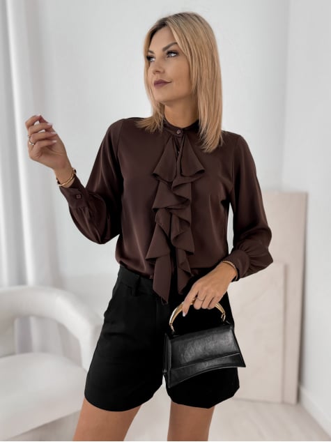 KOSZULA ROSEMERE BRĄZOWA