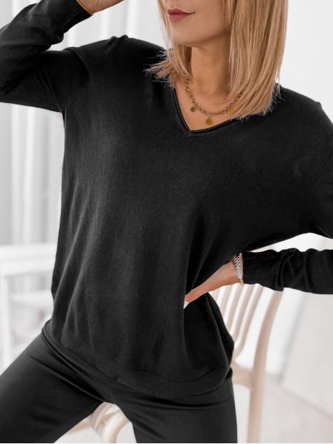 SWETER ARTEMIS CZARNY