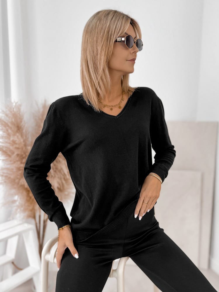 SWETER ARTEMIS CZARNY