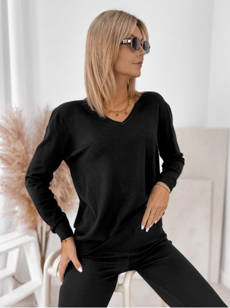 SWETER ARTEMIS CZARNY