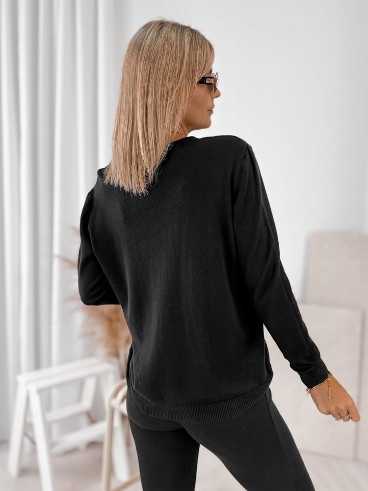 SWETER ARTEMIS CZARNY
