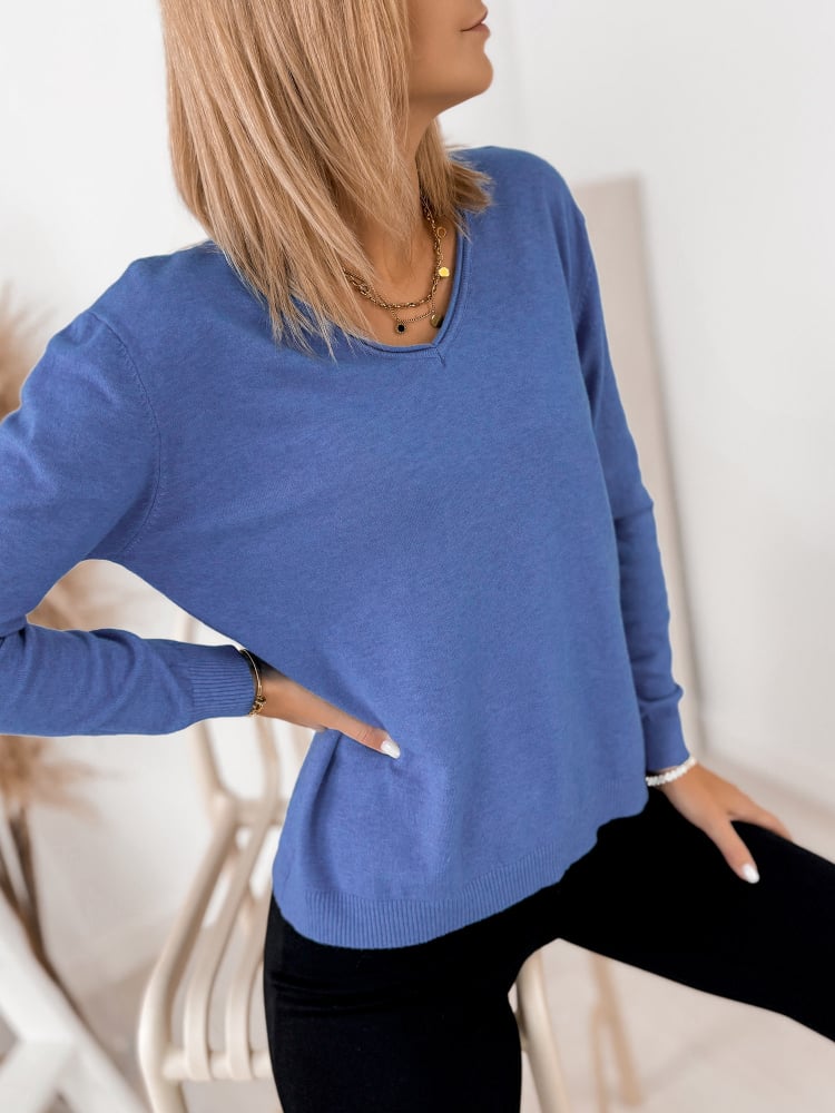 SWETER ARTEMIS NIEBIESKI