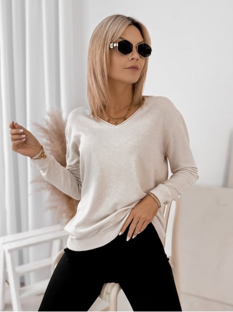 SWETER ARTEMIS BEŻOWY