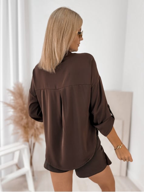 KOSZULA WILKINS BRĄZOWA