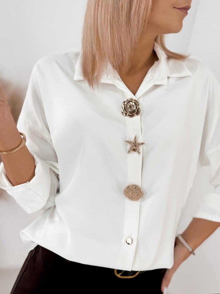 KOSZULA WILKINS ECRU