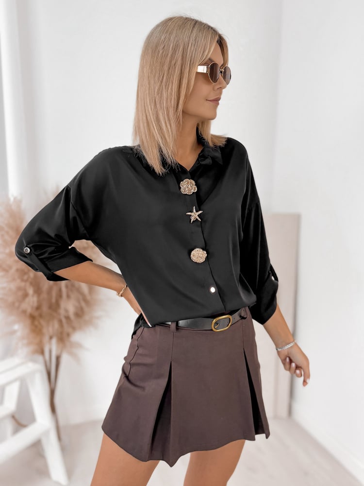 KOSZULA WILKINS CZARNA