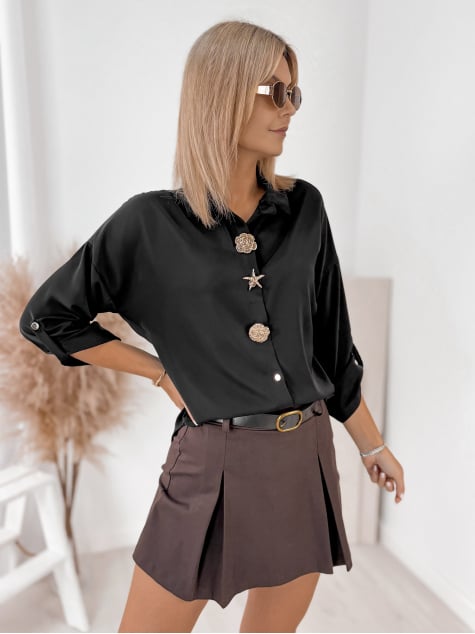 KOSZULA WILKINS CZARNA