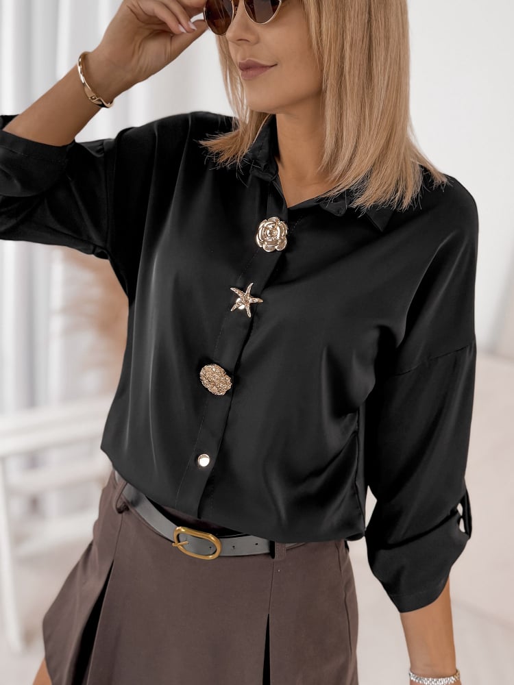 KOSZULA WILKINS CZARNA