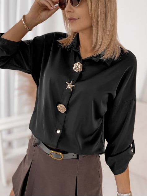 KOSZULA WILKINS CZARNA