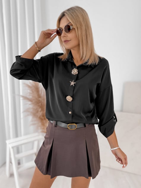 KOSZULA WILKINS CZARNA