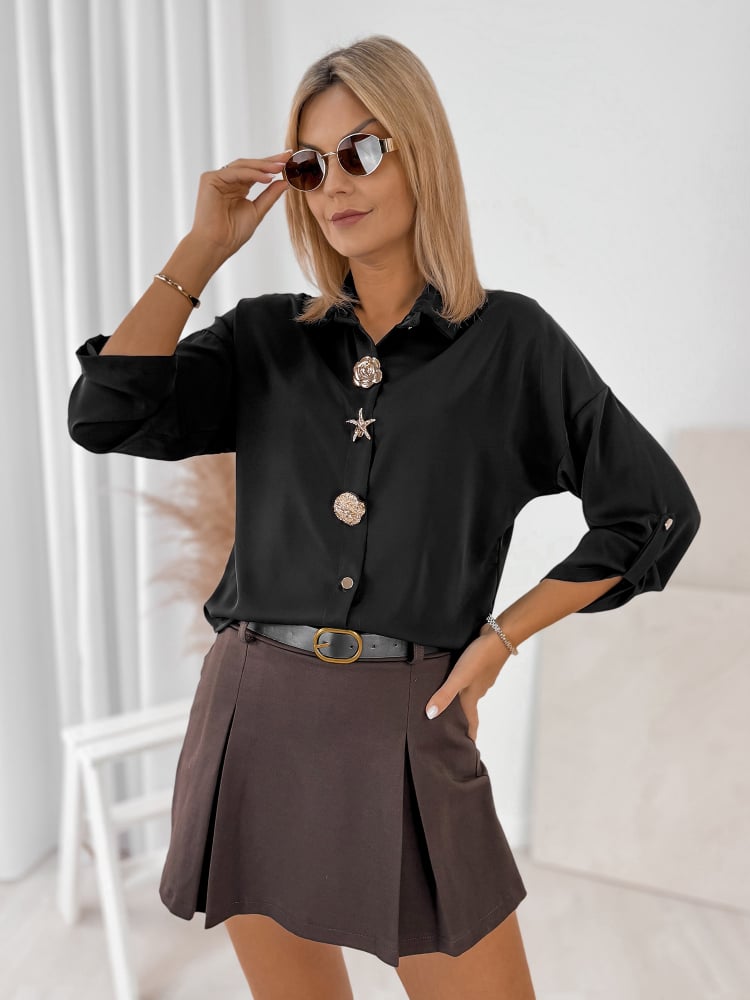 KOSZULA WILKINS CZARNA