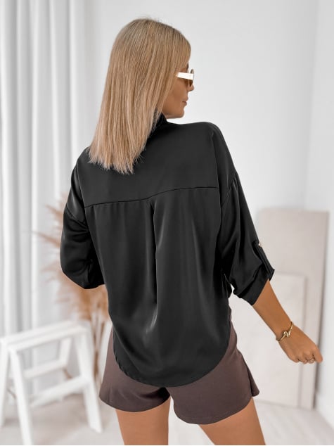 KOSZULA WILKINS CZARNA