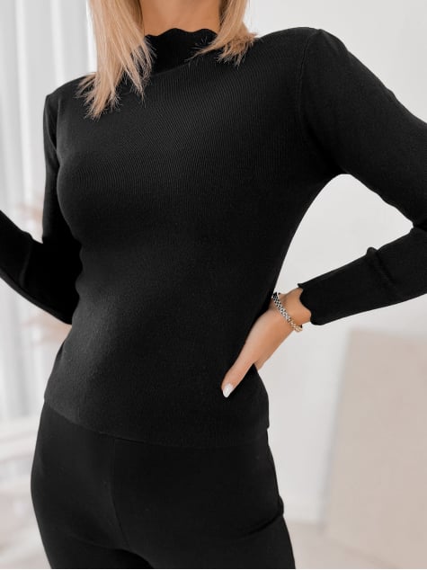 SWETER LOXLEY CZARNY