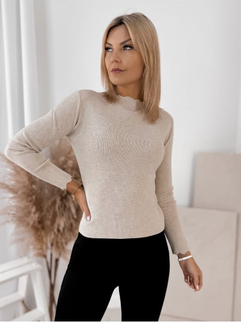 SWETER LOXLEY BEŻOWY