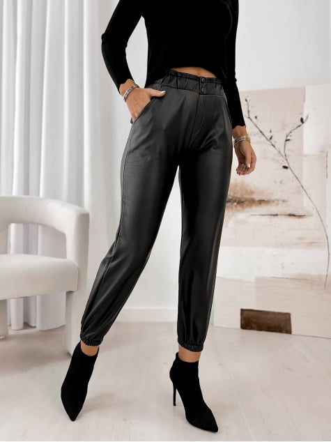 LEGGINSY COLETTE CZARNE
