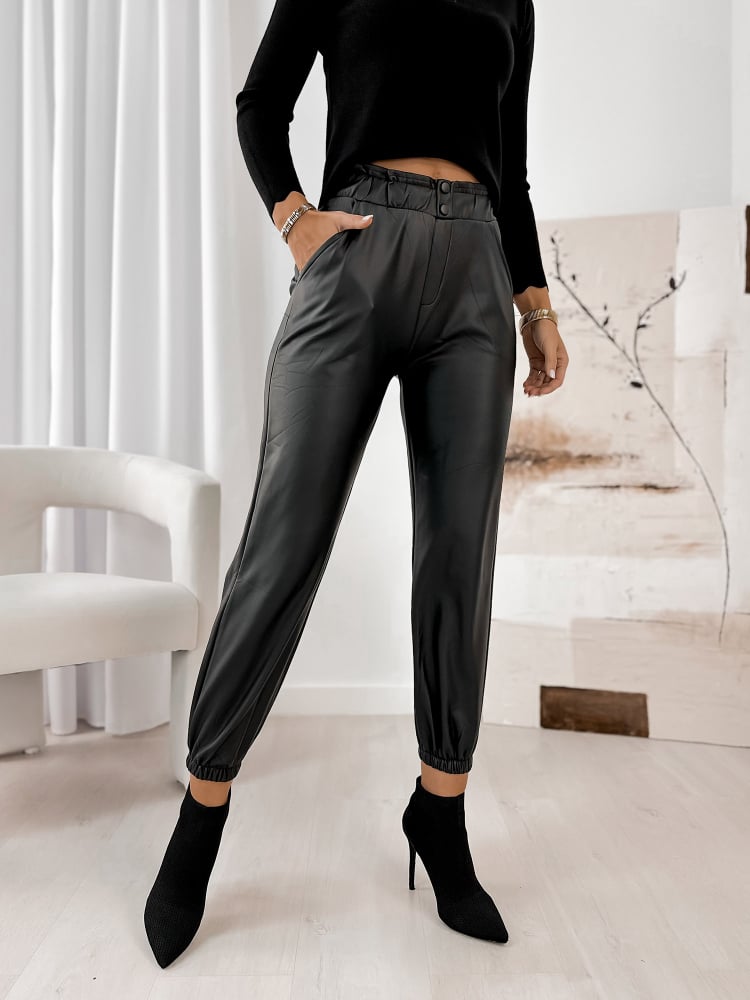 LEGGINSY COLETTE CZARNE