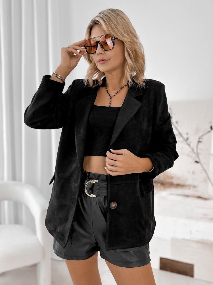 ŻAKIET REMEDIOS CZARNY