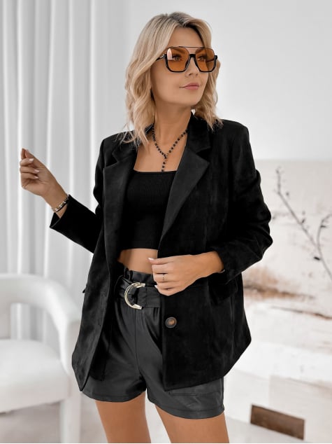 ŻAKIET REMEDIOS CZARNY