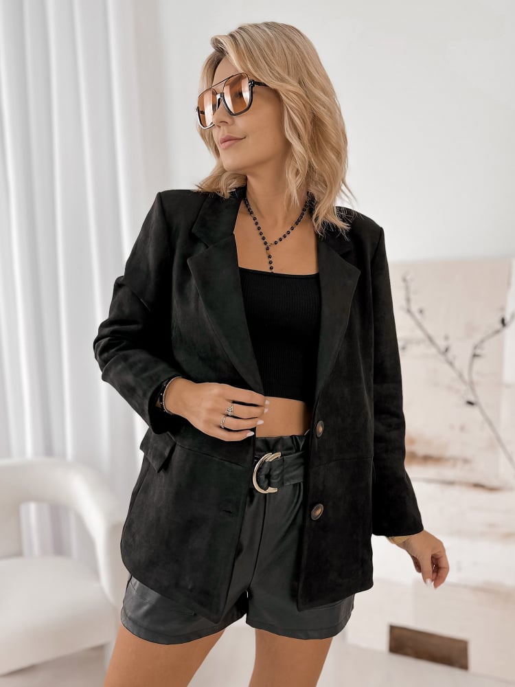 ŻAKIET REMEDIOS CZARNY