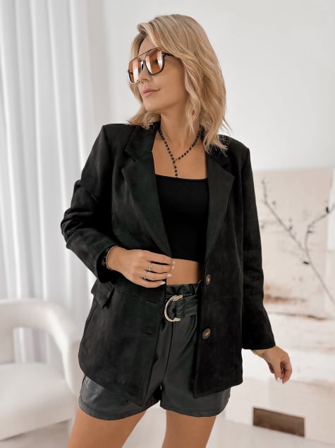 ŻAKIET REMEDIOS CZARNY
