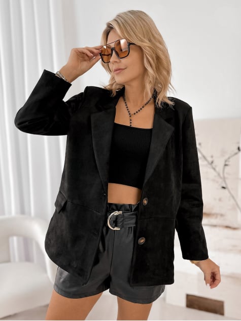 ŻAKIET REMEDIOS CZARNY