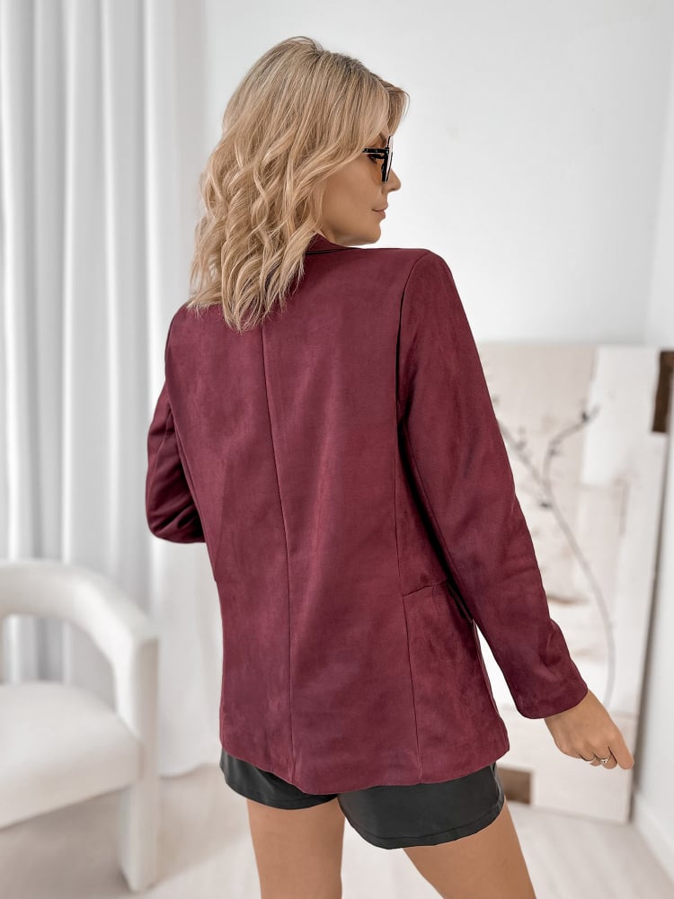 ŻAKIET REMEDIOS BORDOWY