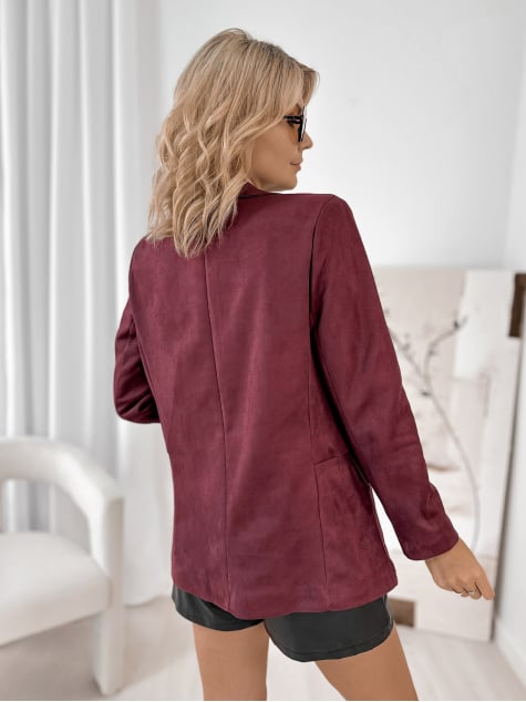 ŻAKIET REMEDIOS BORDOWY