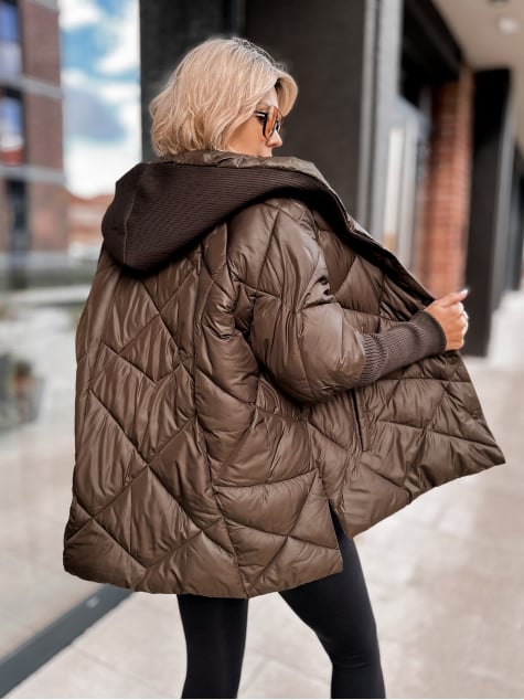 KURTKA LISBETH BRĄZOWA