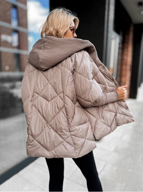 KURTKA LISBETH CIEMNOBEŻOWA