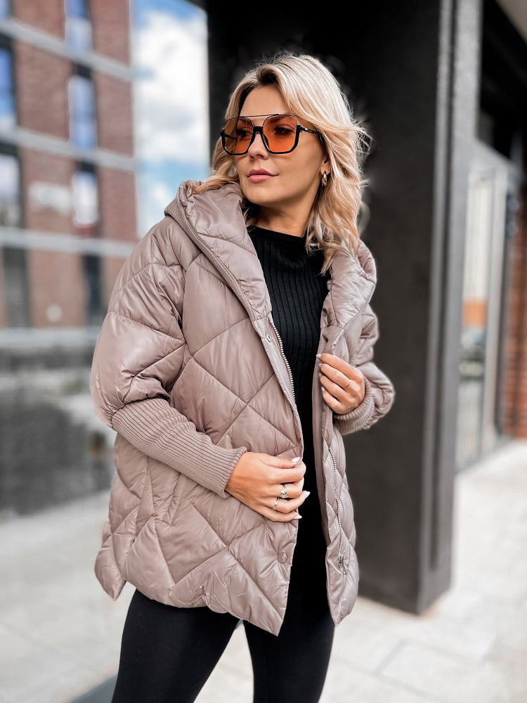 KURTKA LISBETH CIEMNOBEŻOWA