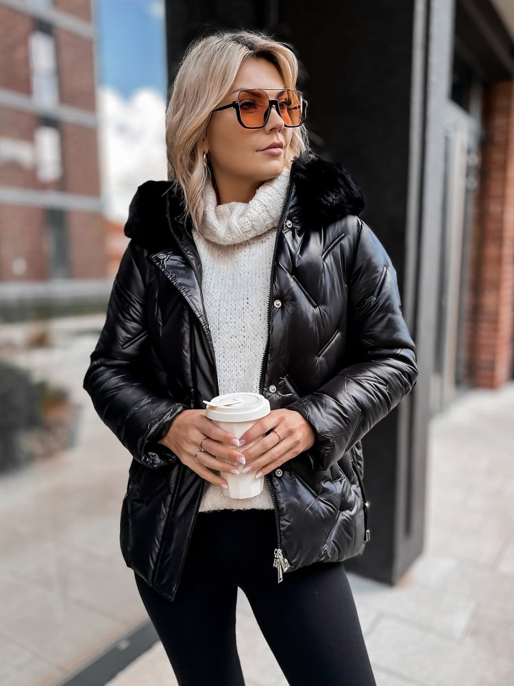 KURTKA BENONI CZARNA