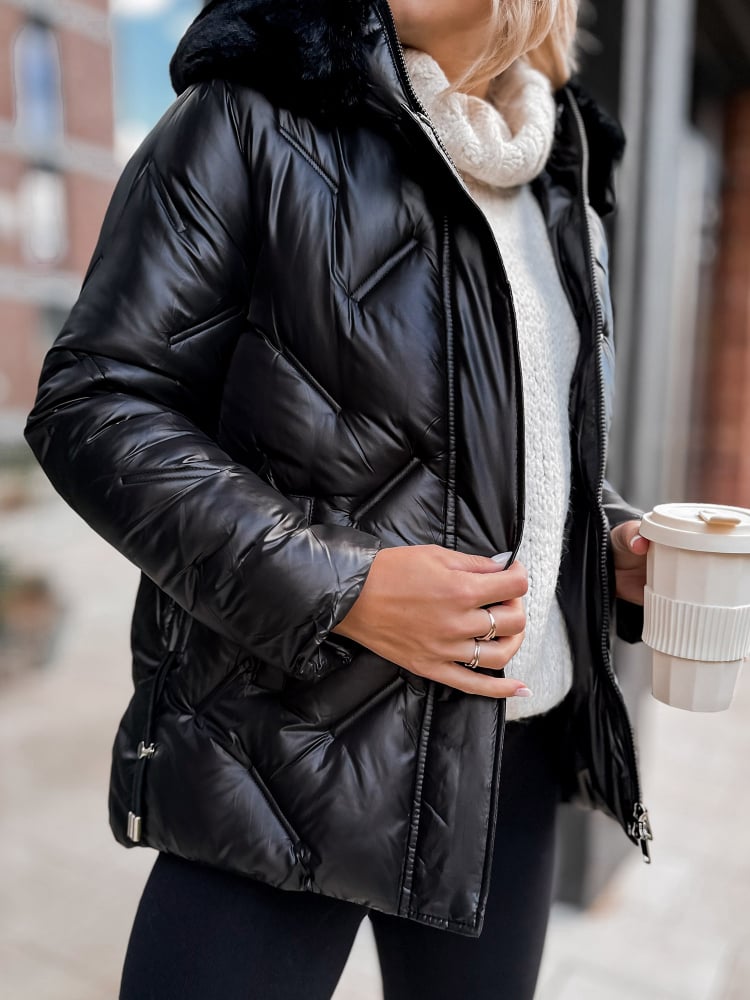 KURTKA BENONI CZARNA