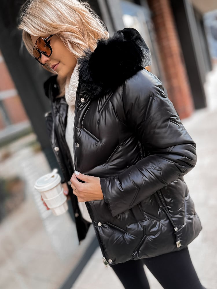 KURTKA BENONI CZARNA