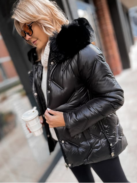 KURTKA BENONI CZARNA