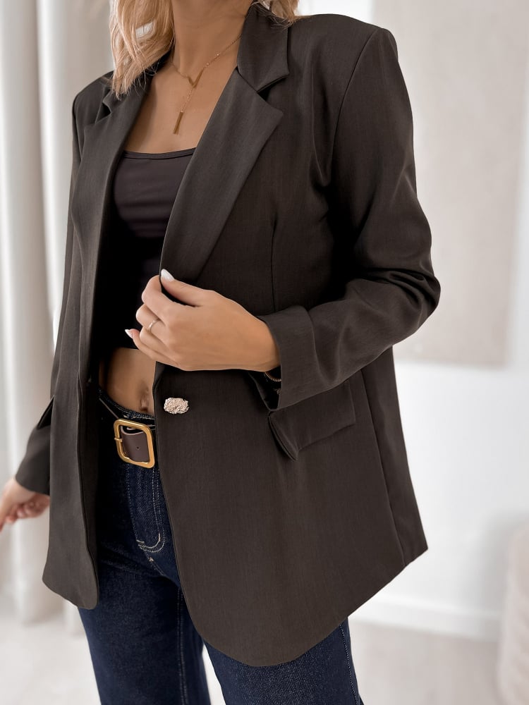 ŻAKIET ALDERLY BRĄZOWY