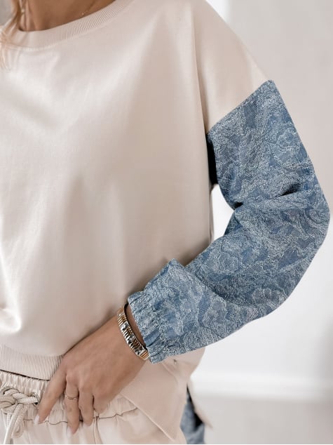 KOMPLET DRESOWY DONA BEŻOWY