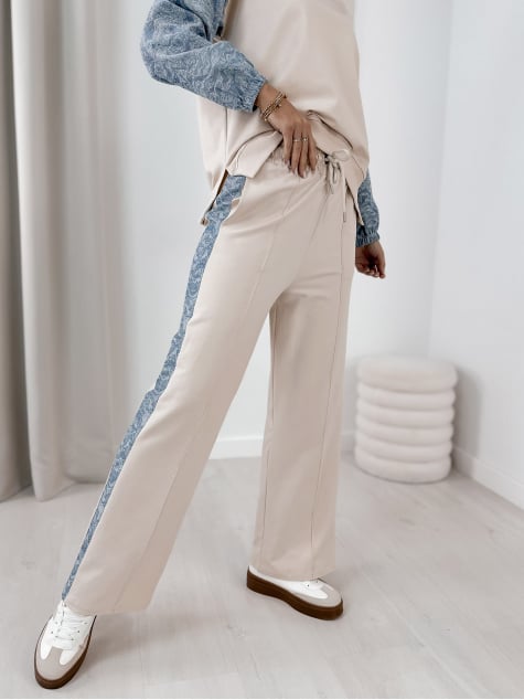 KOMPLET DRESOWY DONA BEŻOWY