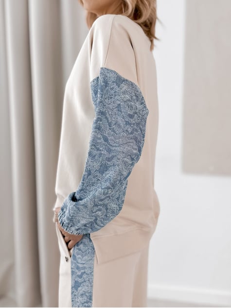 KOMPLET DRESOWY DONA BEŻOWY