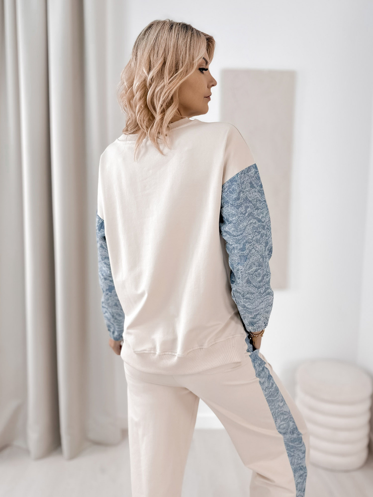 KOMPLET DRESOWY DONA BEŻOWY