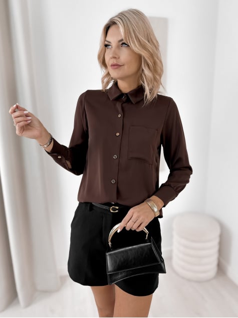 KOSZULA TORNLEA BRĄZOWA