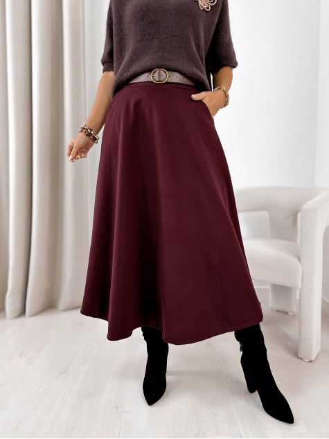 SPÓDNICA TOVE BORDOWA