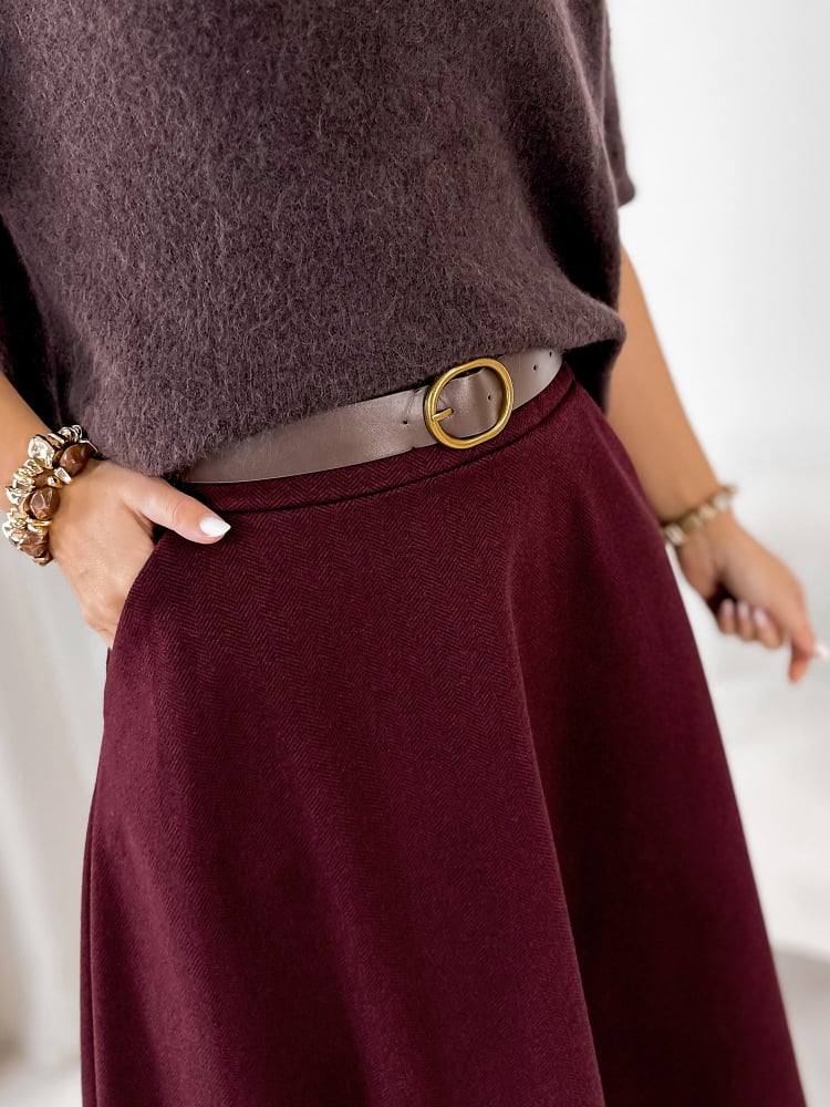 SPÓDNICA TOVE BORDOWA