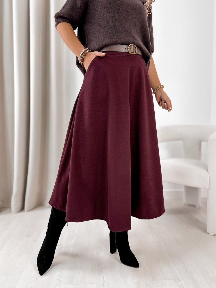 SPÓDNICA TOVE BORDOWA