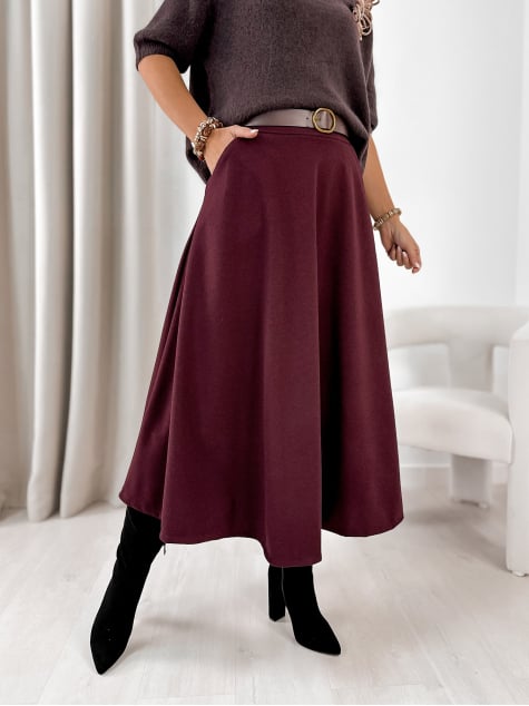 SPÓDNICA TOVE BORDOWA