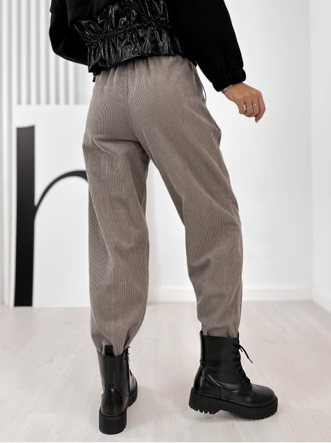 SPODNIE AMADO SZARE