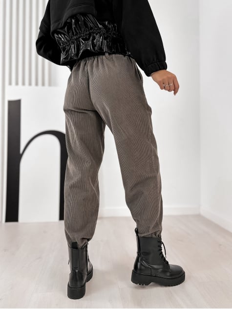 SPODNIE AMADO CIEMNOSZARE