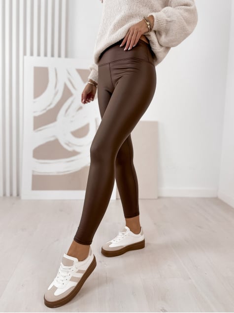 LEGGINSY CESILLO BRĄZOWE